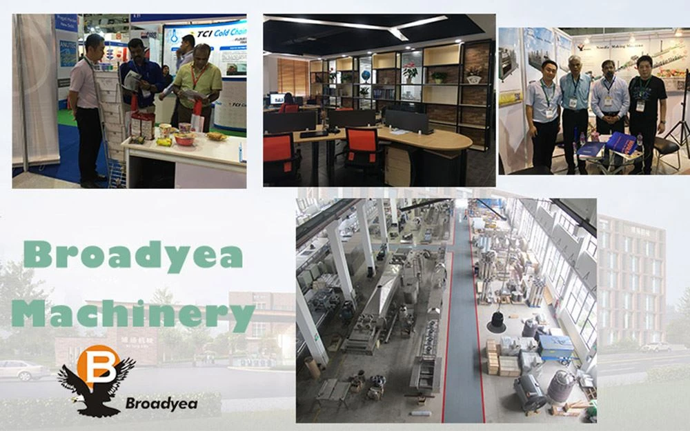 product-1-1 With our noodle production line line client in India exhibition